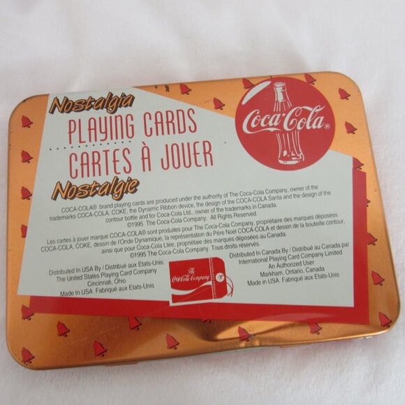 Coca-Cola Santa Claus Christmas Playing Cards Limited Edition Double Deck - Picture 3 of 6